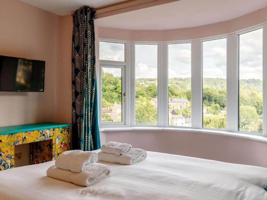 Dawns House Cromford, Peak District, Hot Tub, For 6 - Stunning Views 아파트 외부 사진